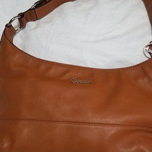 Coach Leather Hobo Hand Bag